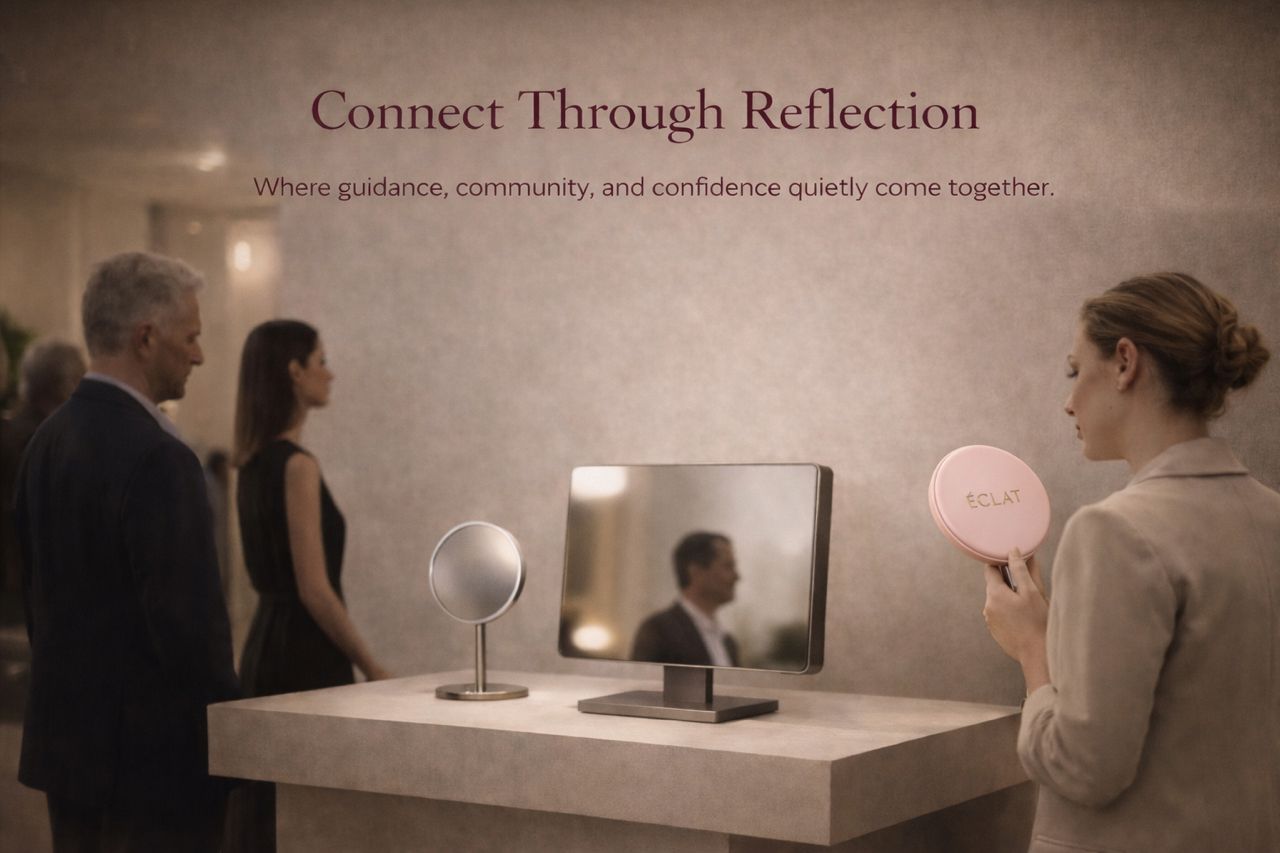 Connect Through Reflection - PRISMÉ Beauty Guidance