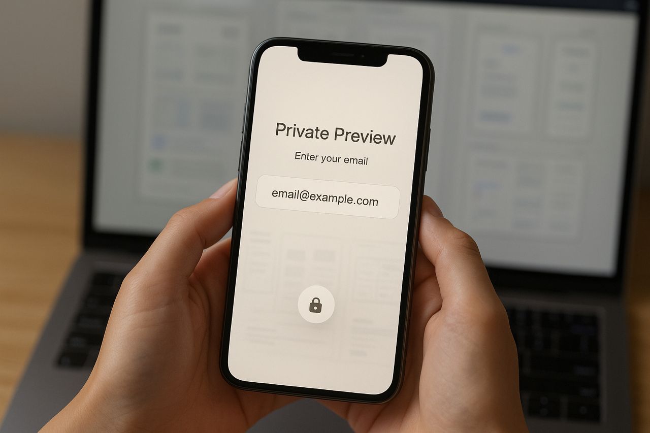 Prismé App on Mobile
